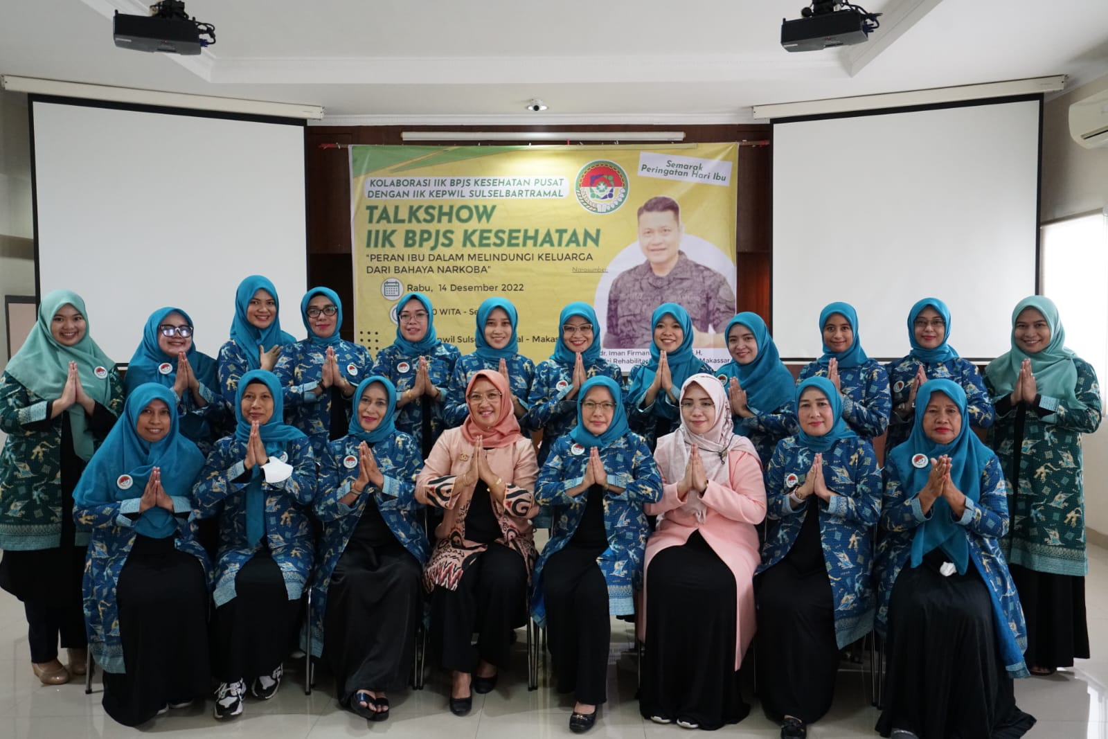 Semarak Hari Ibu, IIK Kepwil Sulselbartramal BPJS Kesehatan Gelar Talkshow Kesehatan 